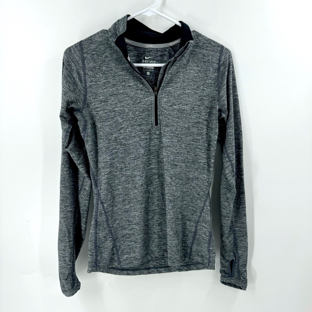 Nike 1/4 Zip Dri fit Longsleeve Pullover
